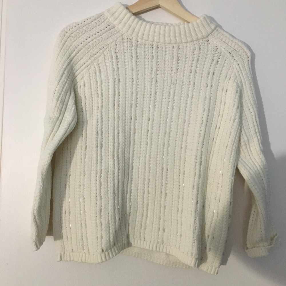 Banana Republic cream sweater